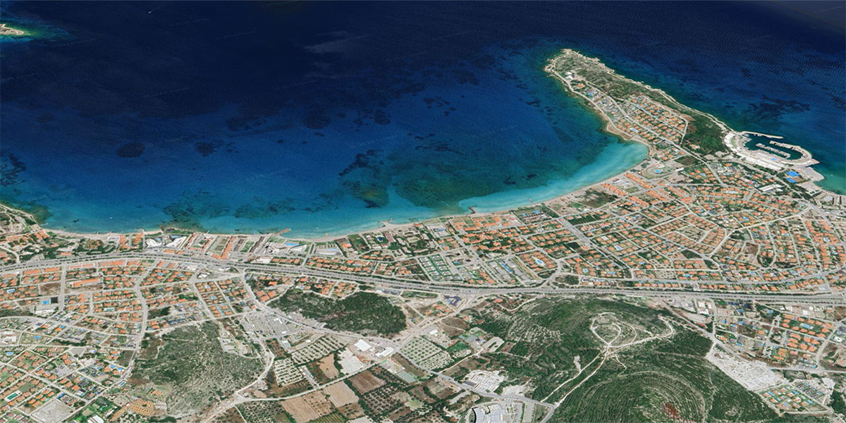 izmir çeşme boyalık satılık arsa