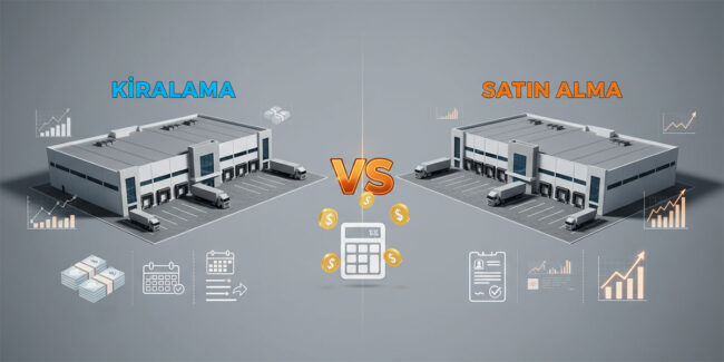 Depo Kiralama vs Satın Alma: 5 Yıllık Maliyet Karşılaştırması